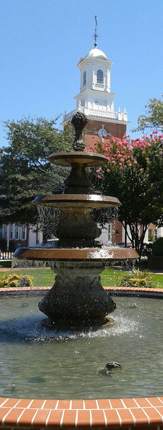 decorative water fountain